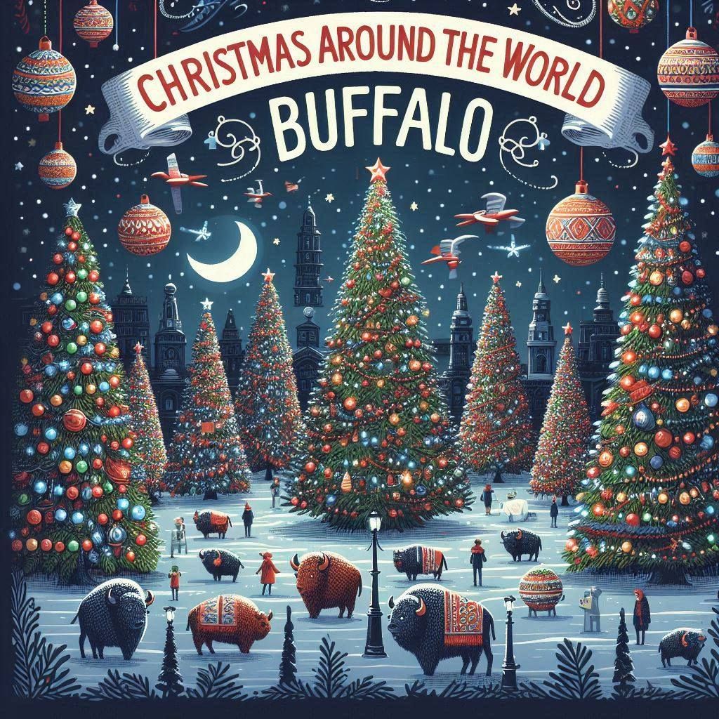 Tree Lighting-Christmas Around the World in Buffalo-November 26th 5PM-9PM