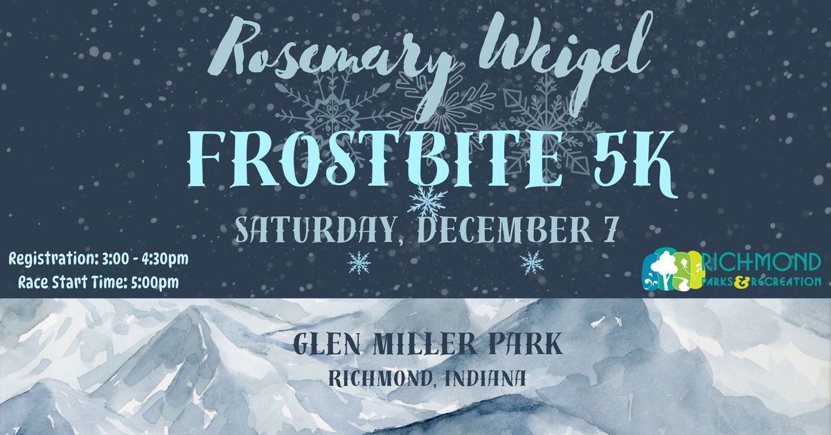 Rosemary Weigel Frostbite 5K