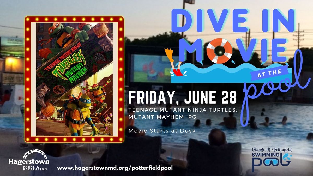 Dive-In Movie at Potterfield Pool