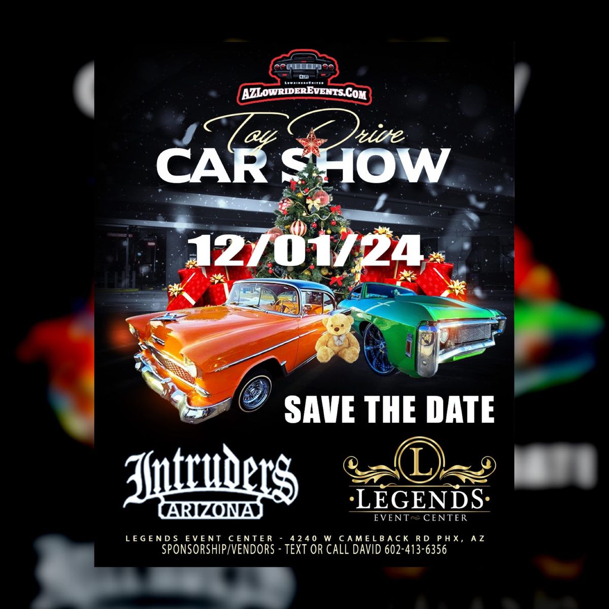 AZLOWRIDEREVENTS & INTRUDERS CC Toy Drive 