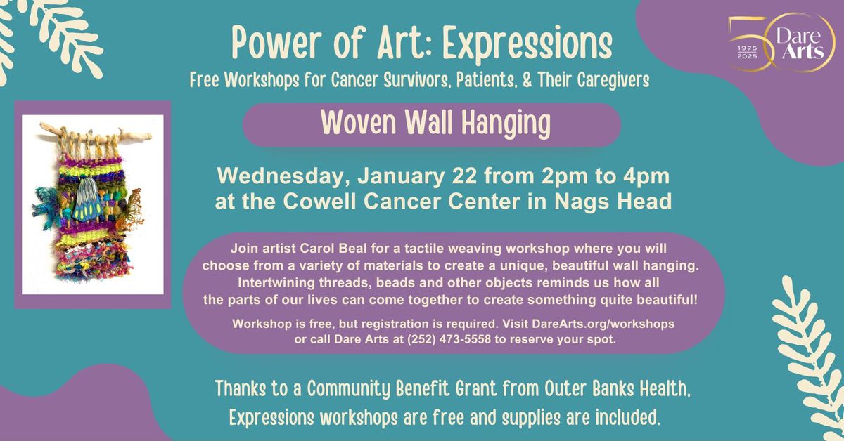 January Expressions Workshop- Weaving with Carol Beal