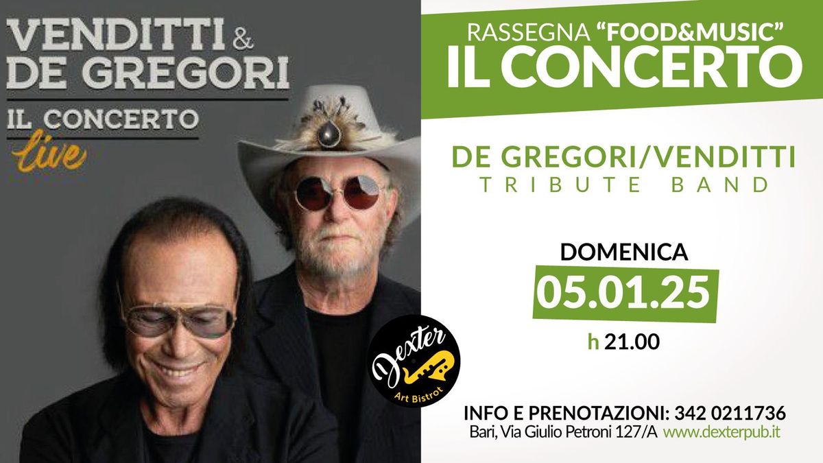 Il Concerto - De Gregori\/Venditti Tribute Band