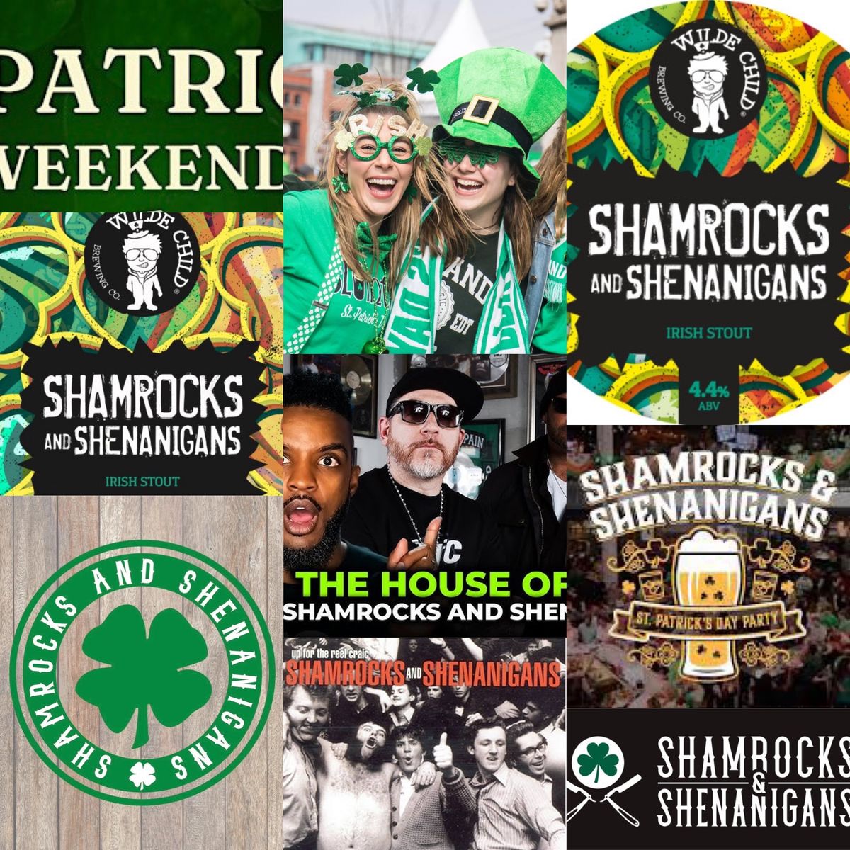 JUMP AROUND TO SHAMROCKS AND SHENANIGANS (St. Patrick\u2019s day weekender)