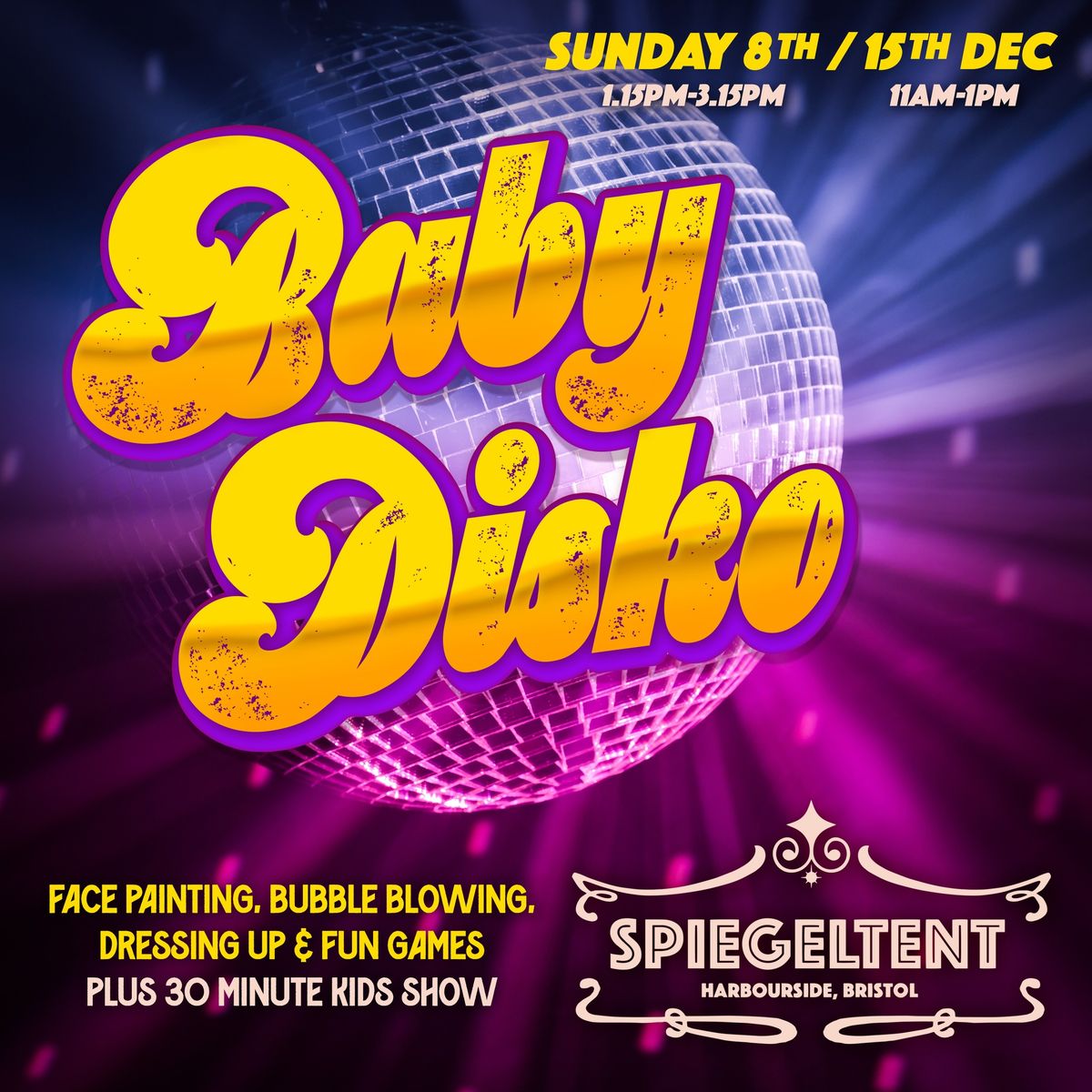 Baby Disko \u2013 Sunday 8th December