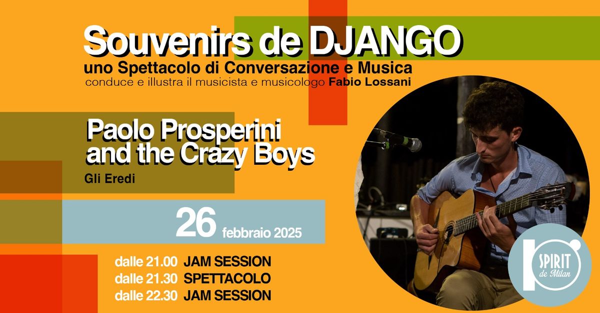 Souvenirs de Django -  Paolo Prosperini and the Crazy Boys