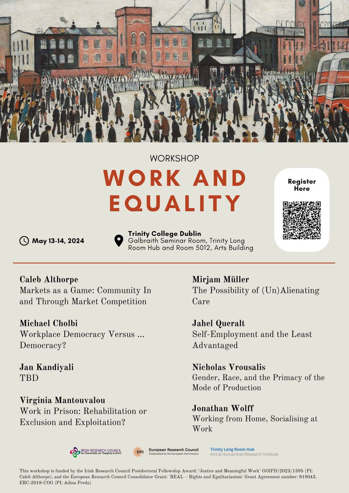'Work and equality' workshop