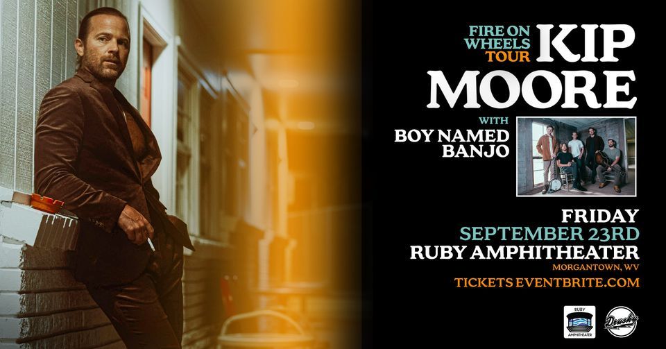 Kip Moore Fire On Wheels Tour at Ruby Amphitheater, Hazel Ruby McQuain
