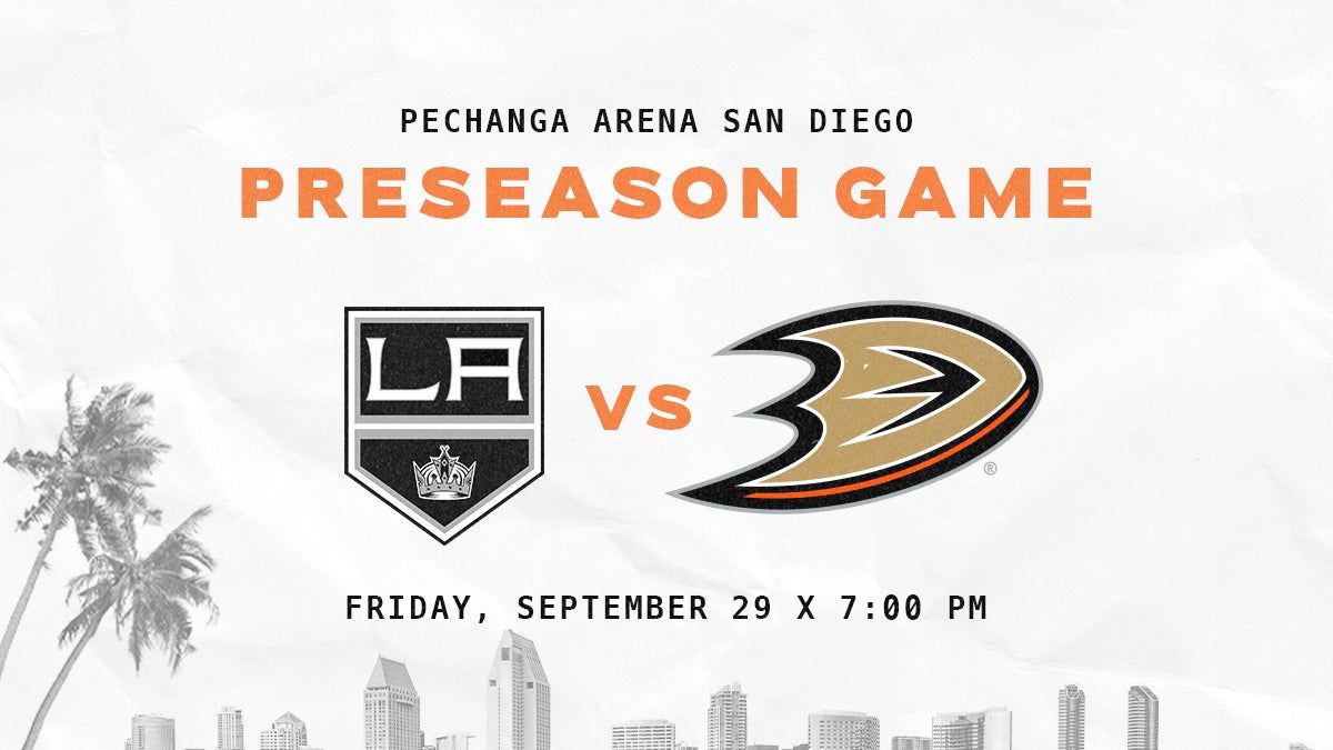 NHL Preseason: Los Angeles Kings at Anaheim Ducks