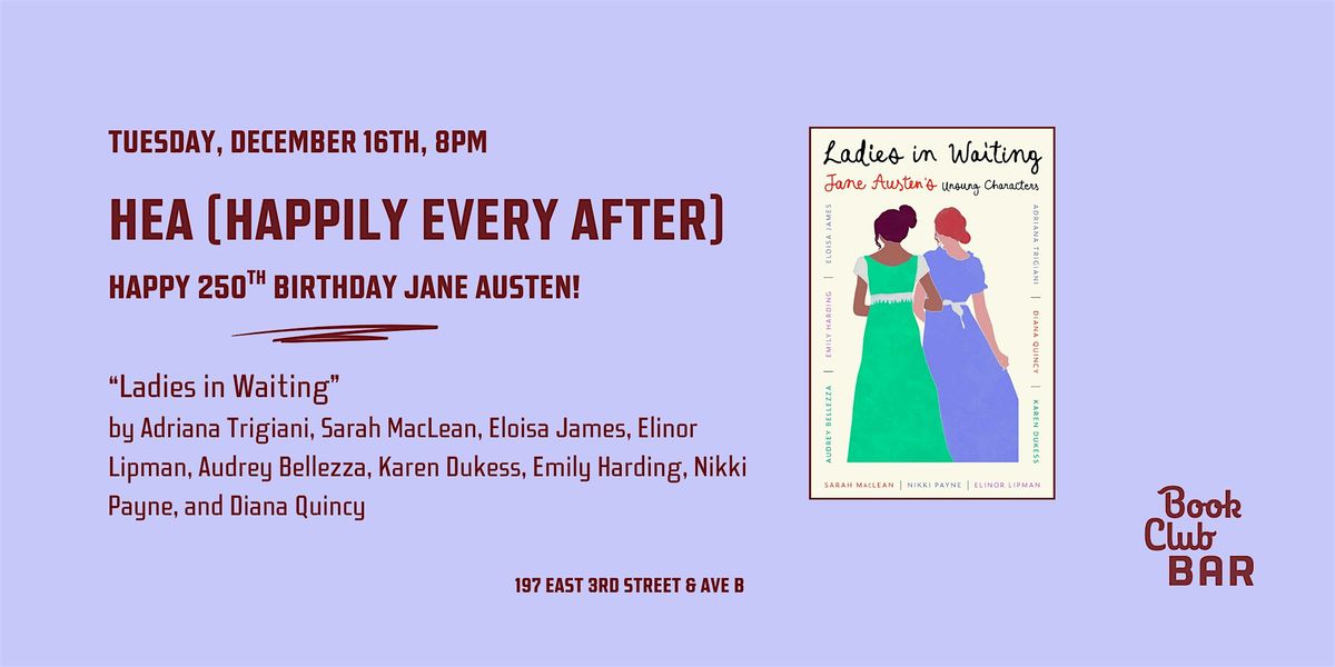 HEA Romance Book Club  - "Ladies in Waiting"