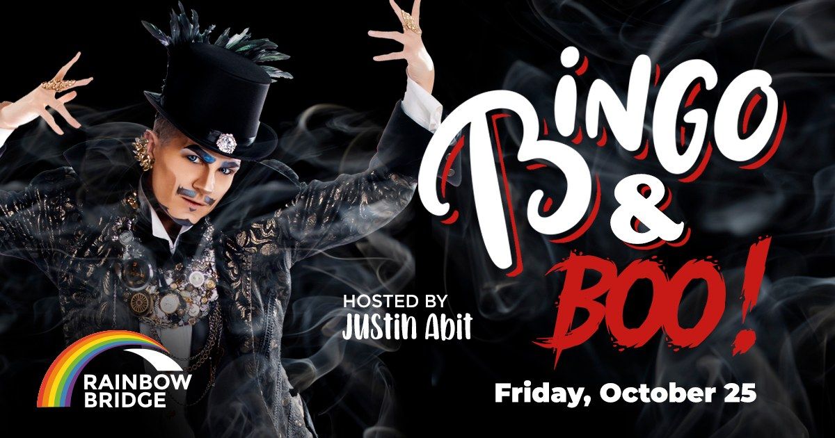 Bingo and BOO! with Drag King Justin Abit