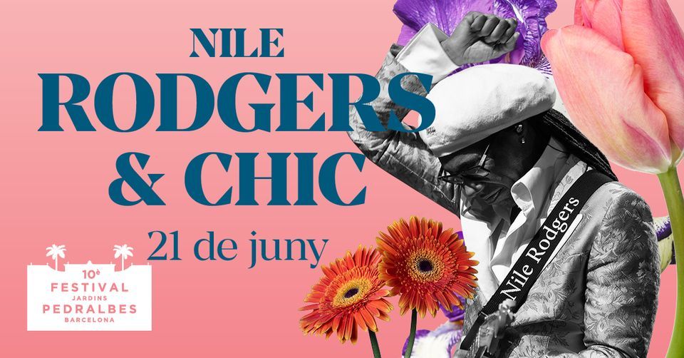 Nile Rodgers & CHIC - 9\u00e8 Festival Jardins Pedralbes