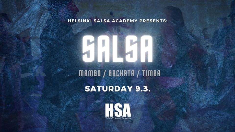 Monthly Salsa & Bachata Party \/ Saturday 9.3.