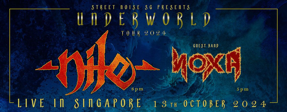 NILE (USA) - Underworld Tour 2024 - Live in Singapore, 13.10.24 (Sun) @ GR.iD (L5)