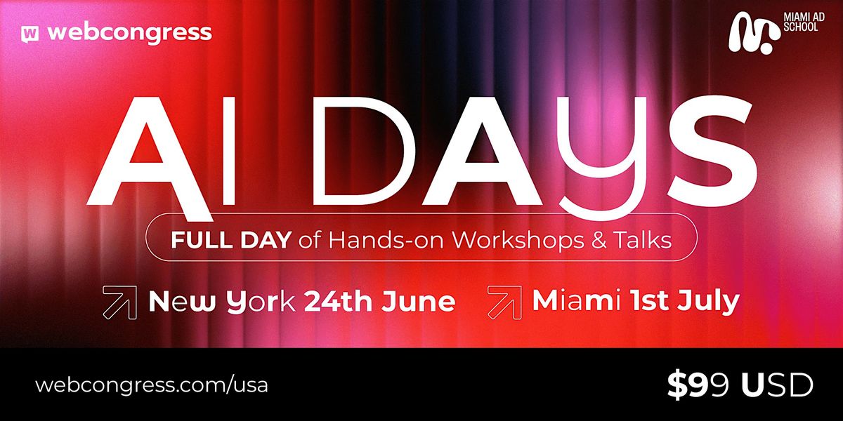 WebCongress AI Days 2026 - Miami