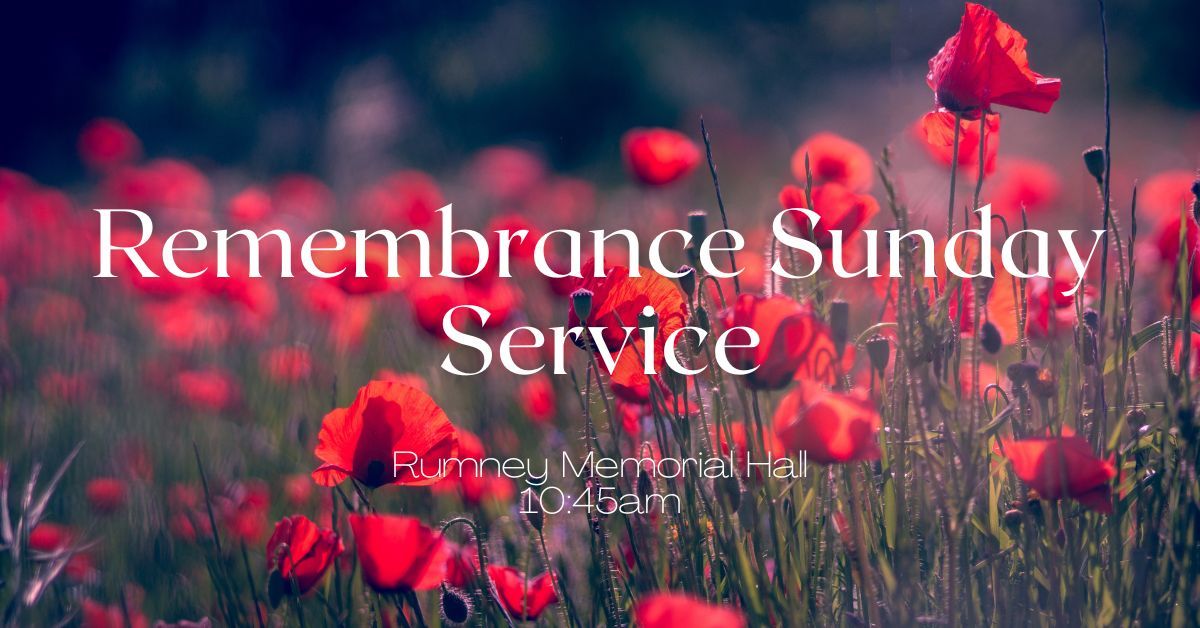 Remembrance Sunday Service