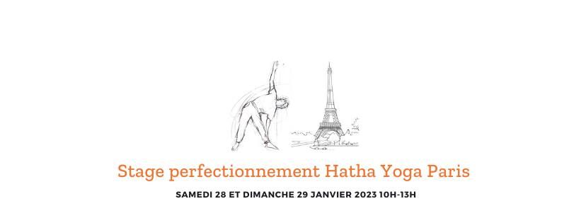 Stage perfectionnement Hatha Yoga Paris Op\u00e9ra