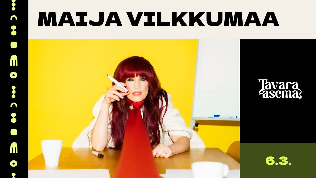  Maija Vilkkumaa | Tavara-asema, Tampere 