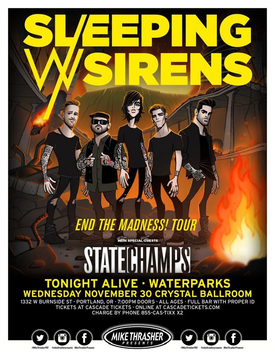 Sleeping With Sirens at GLC Live at 20 Monroe