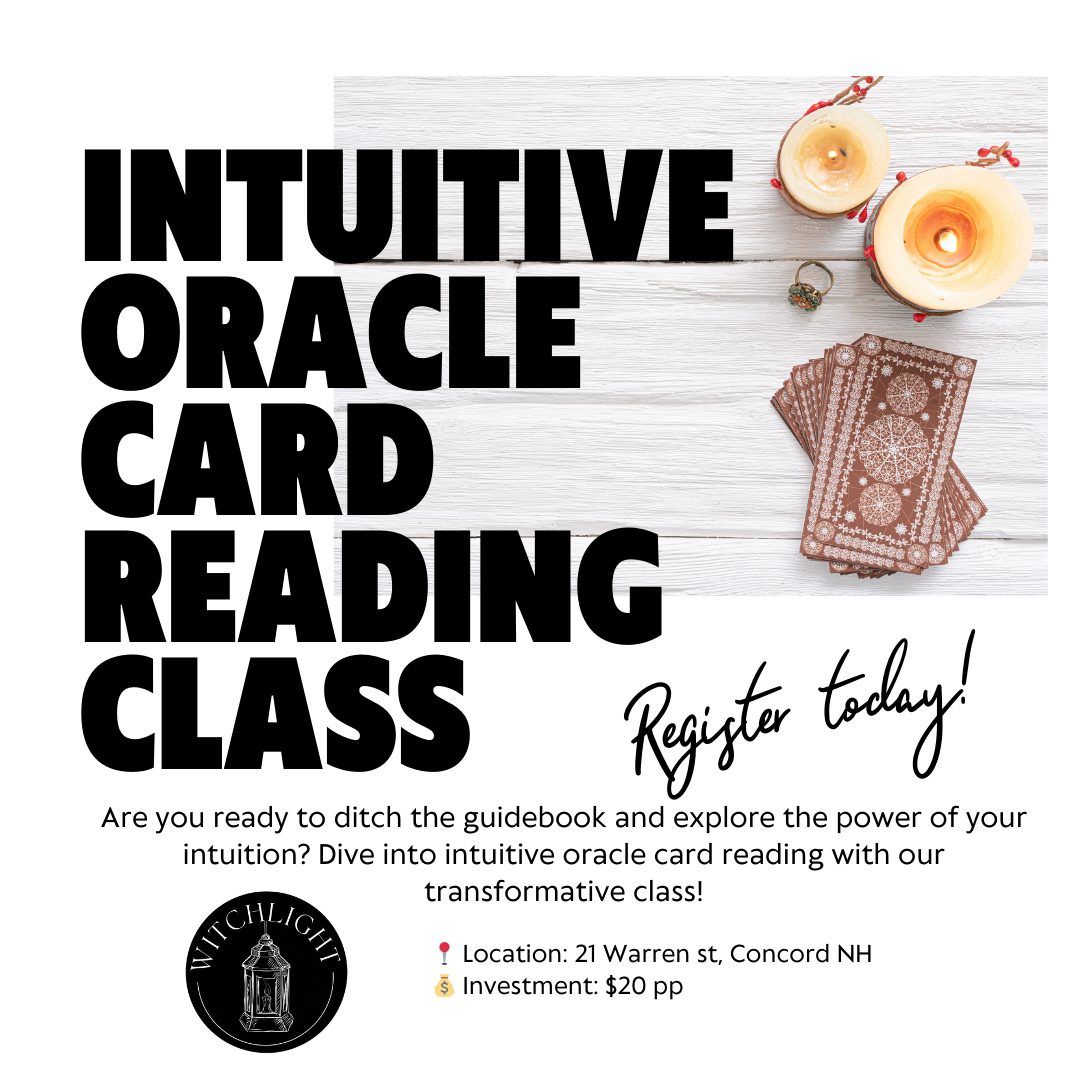 Intuitive Oracle Reading Class