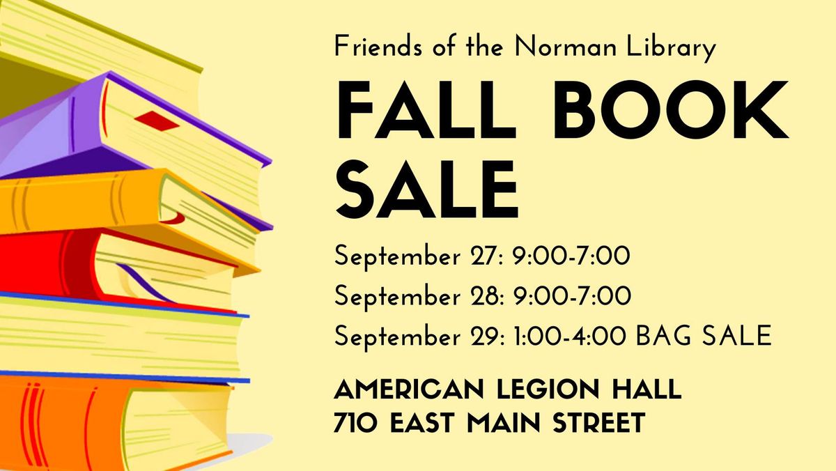 Fall Book Sale