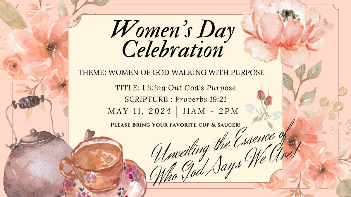 The Greater New Hope MBC Women's Day 2024 - Tea Party