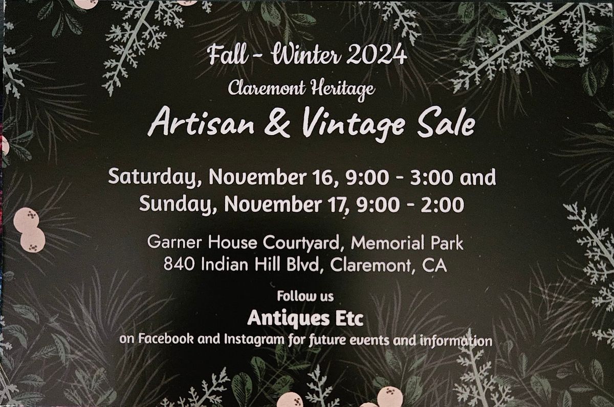 Fall Art Sale