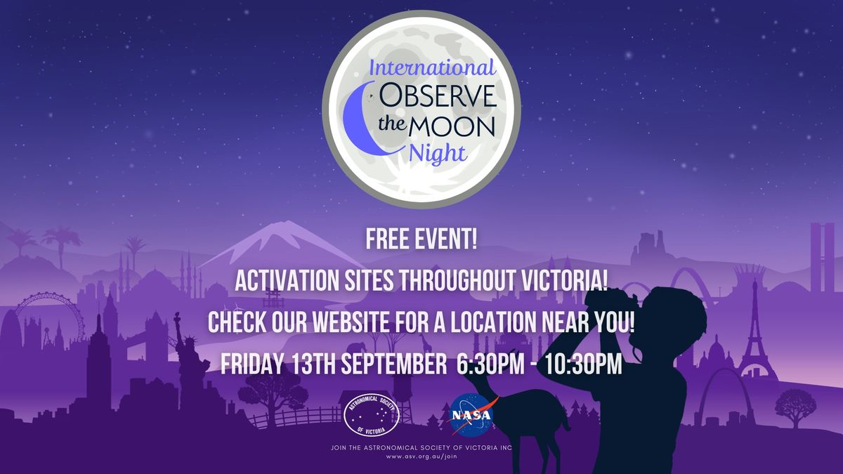 International Observe The Moon Night