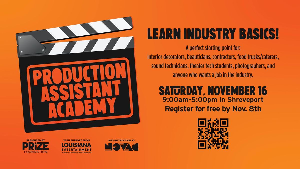 Film Prize Production Assistant Academy