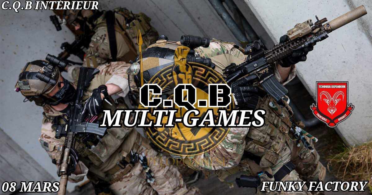 MULTI-GAMES \/ C.Q.B