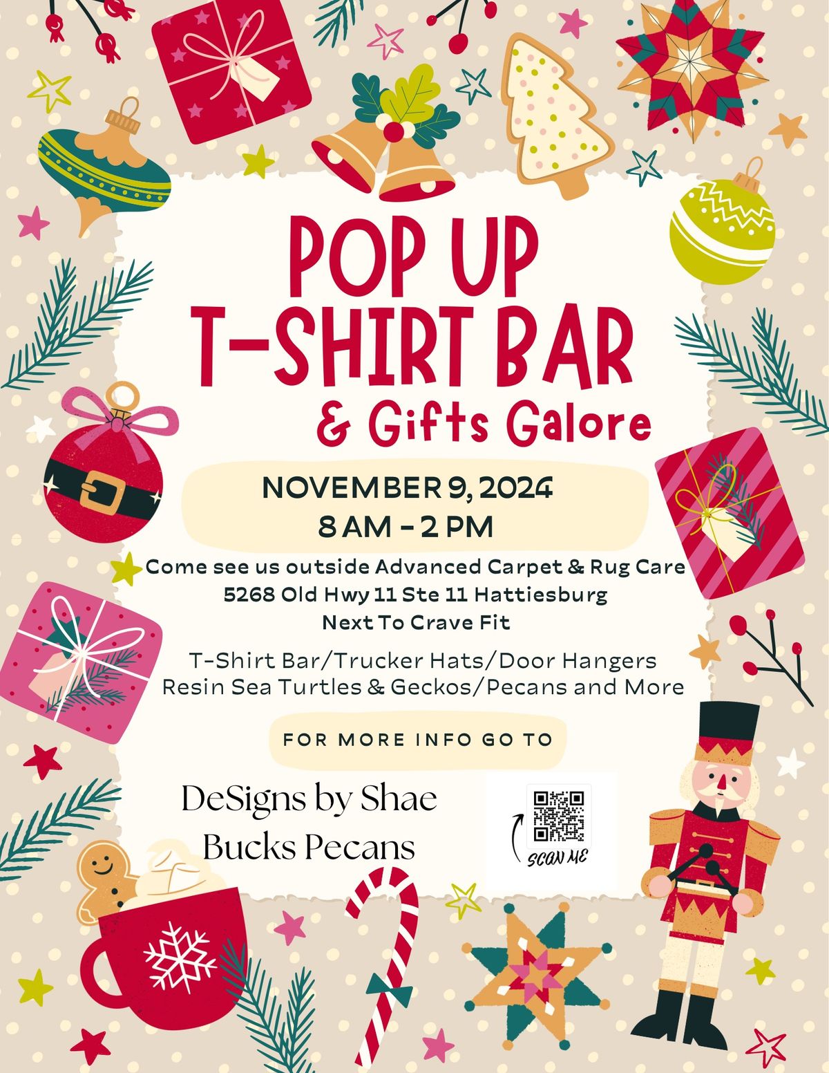 DeSigns by Shae Pop Up T-Shirt Bar & Gifts Galore