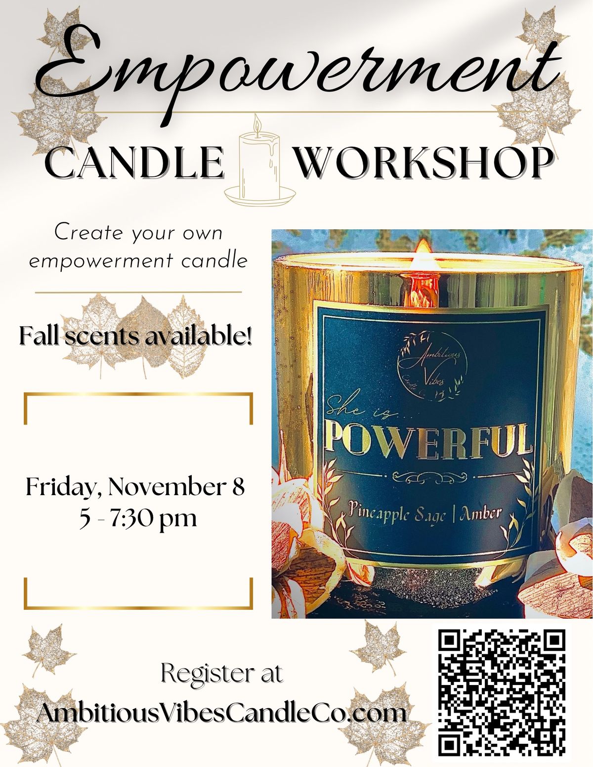 Empowerment Candle Making Workshop 