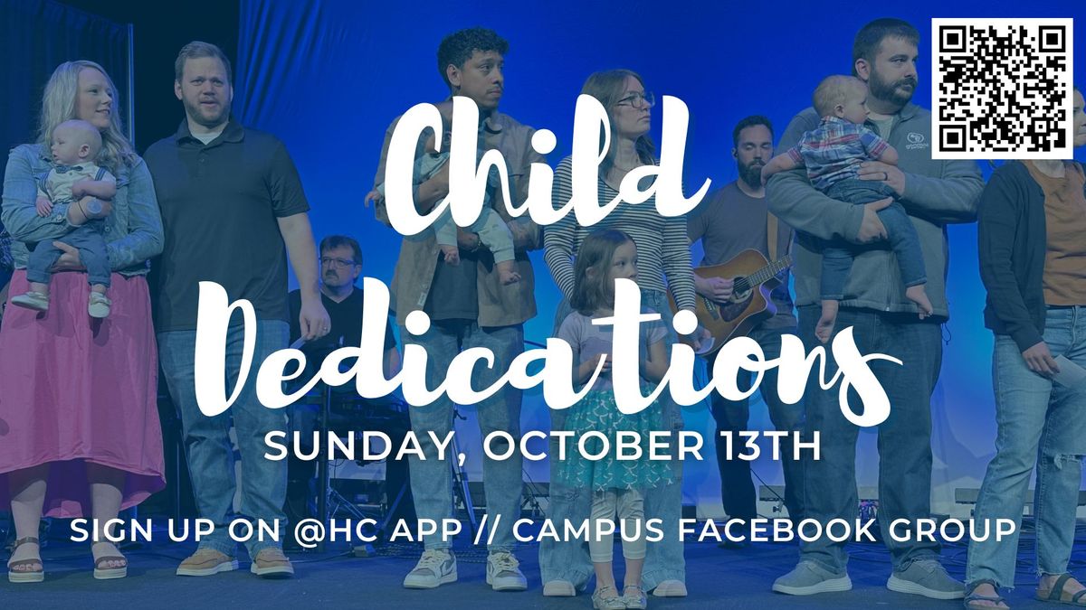 Child Dedications : Concord Campus