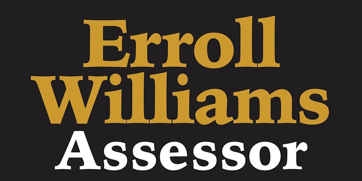 Special Guest: Erroll Williams, Orleans Parish Tax Assessor