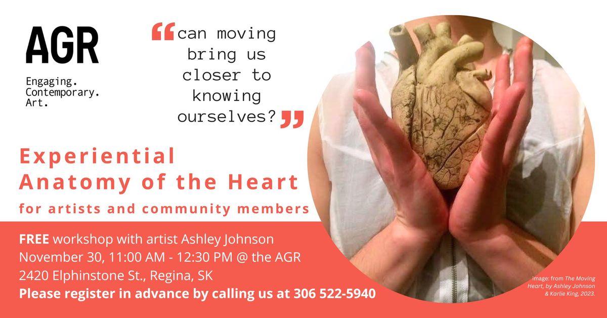 Experiential Anatomy of the Heart, Community Workshop