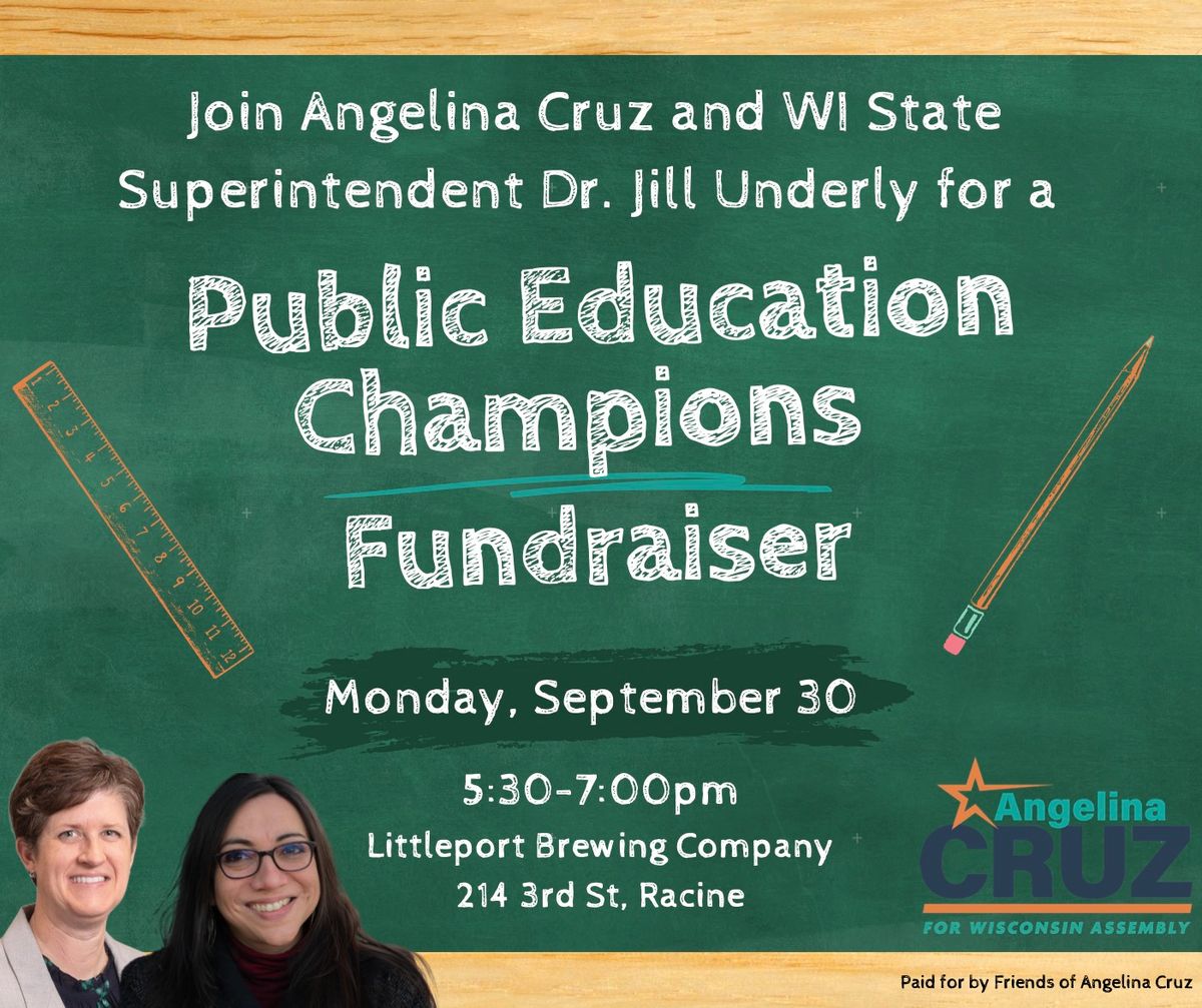 Public Ed Champions Fundraiser for Angelina Cruz