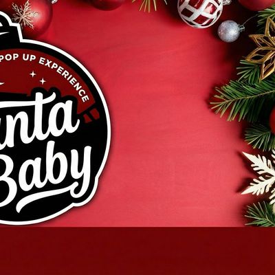 SANTA BABY HOLIDAY POP UP