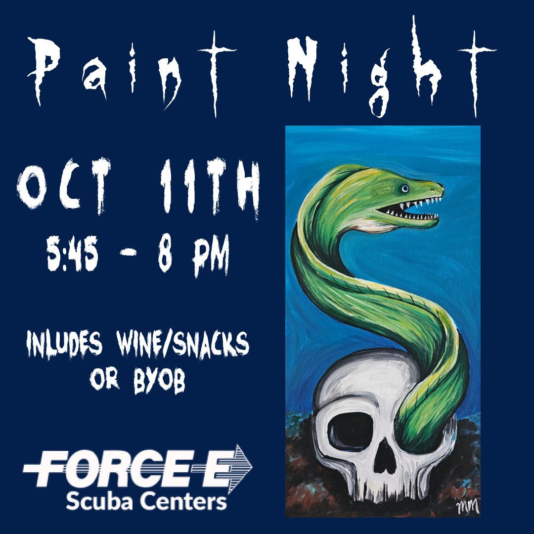 Dead Men Tell No Tales Paint Night 