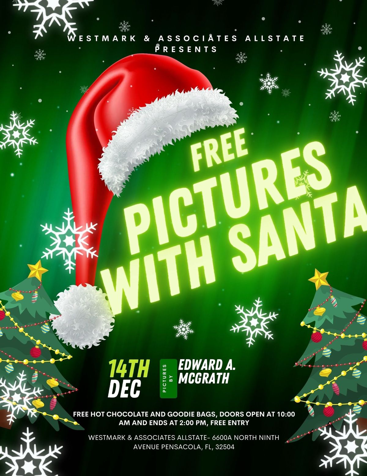 Free Pictures with Santa