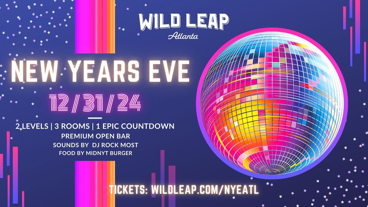 New Year's Eve 2025 at Wild Leap Atlanta!