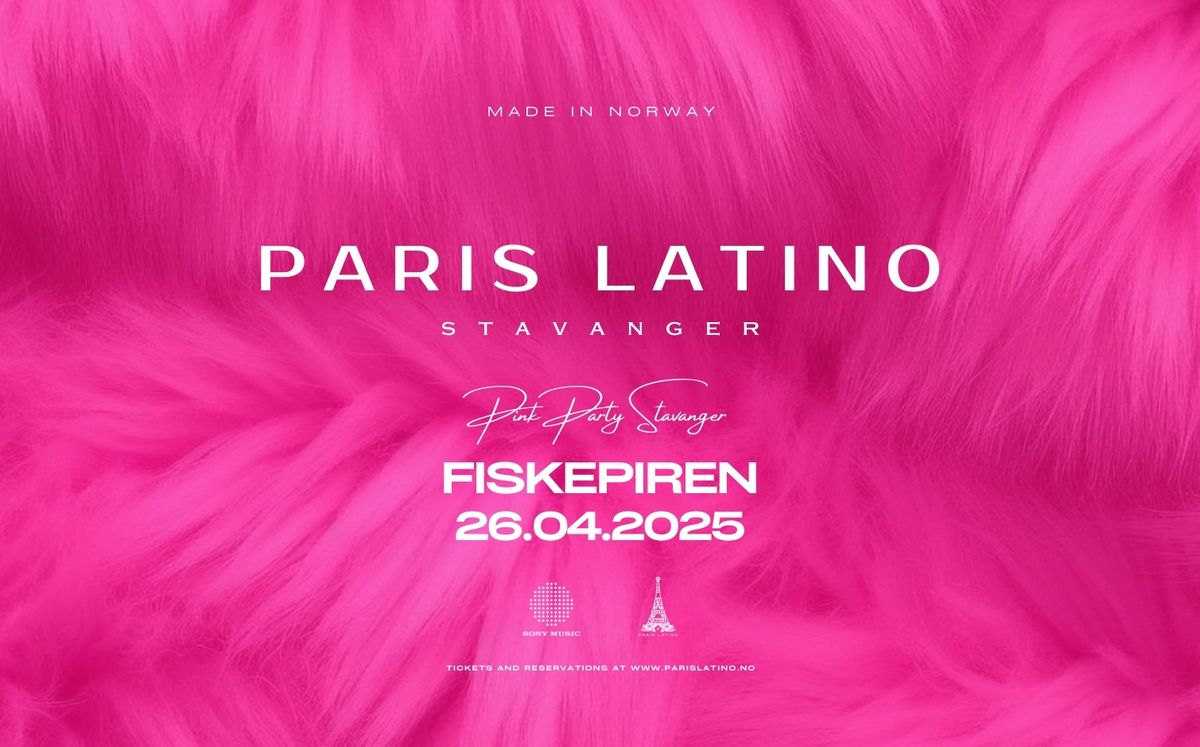 PARIS LATINO \u2014 Pink Party Stavanger