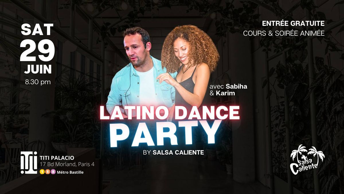 LATINO DANCE PARTY by Salsa Caliente \ud83c\udf89