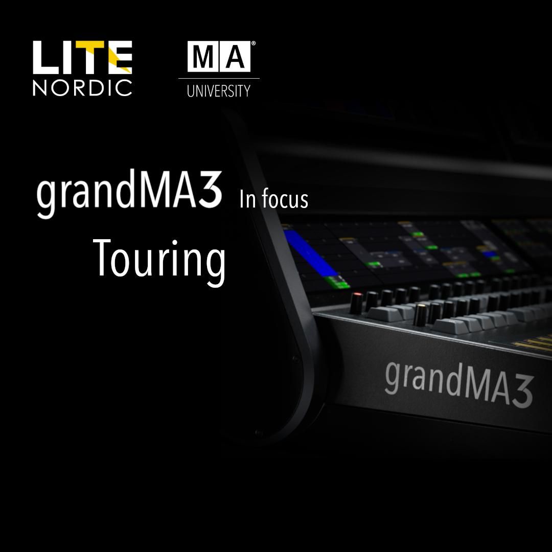 grandMA3 In focus: Touring - Oslo