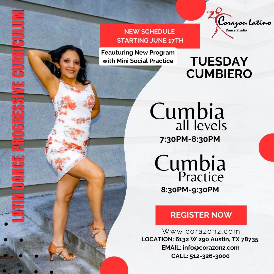 Cumbia classes and Mini Social 