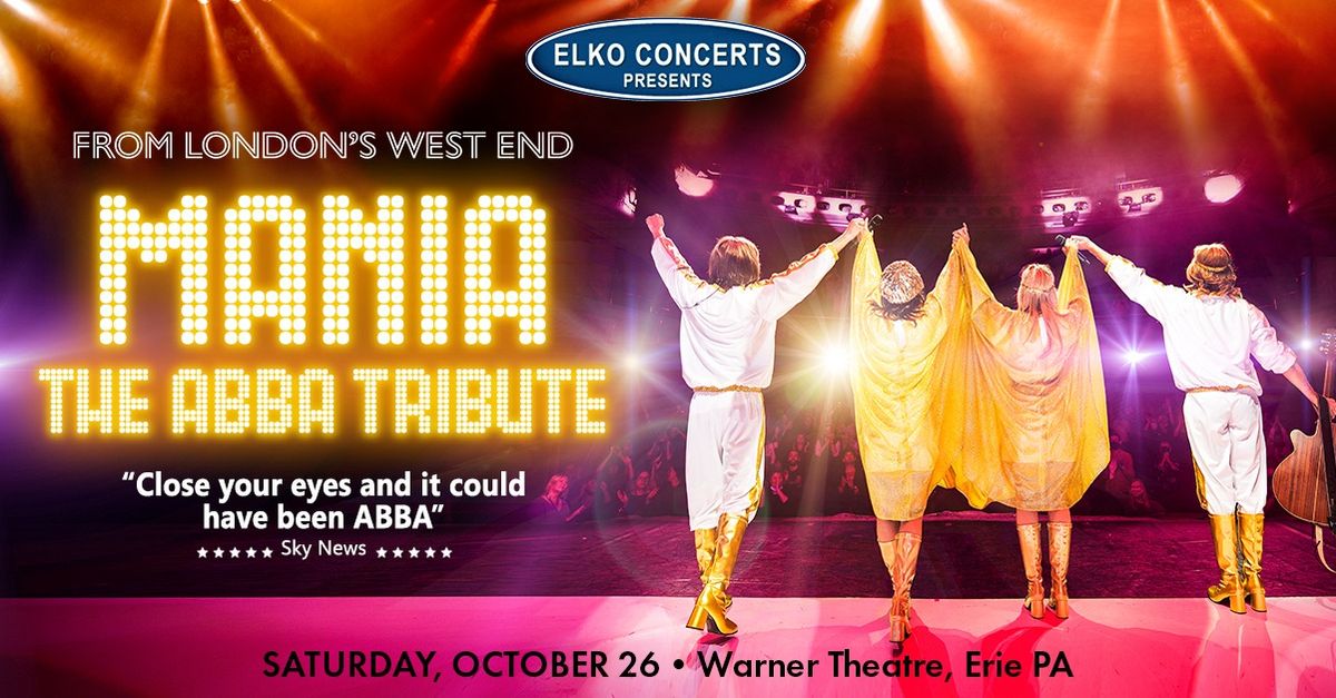 Mania The ABBA Tribute