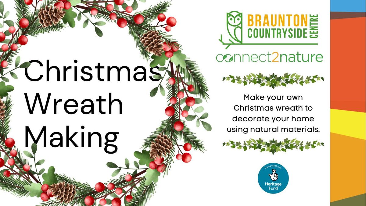 Make your own natural Christmas wreath