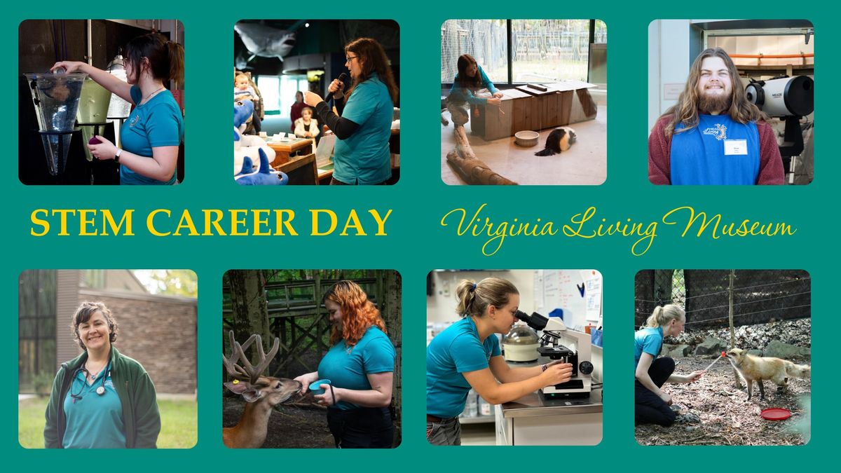 STEM Career Day at the Virginia Living Museum