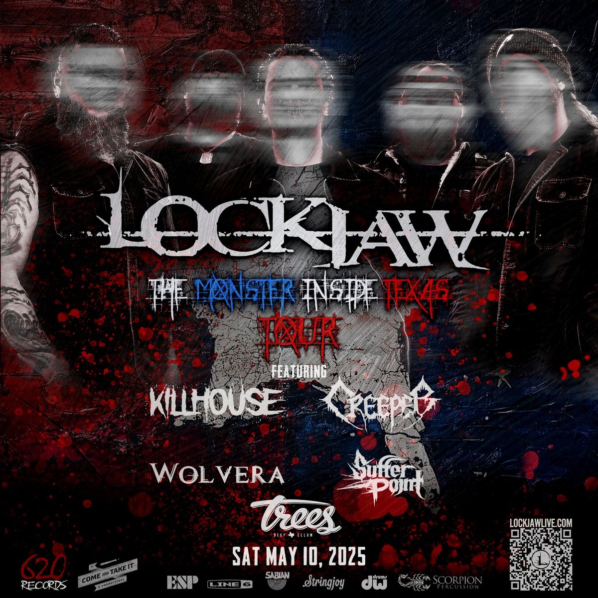 Lockjaw- The Monster Inside Texas Tour- Trees Dallas