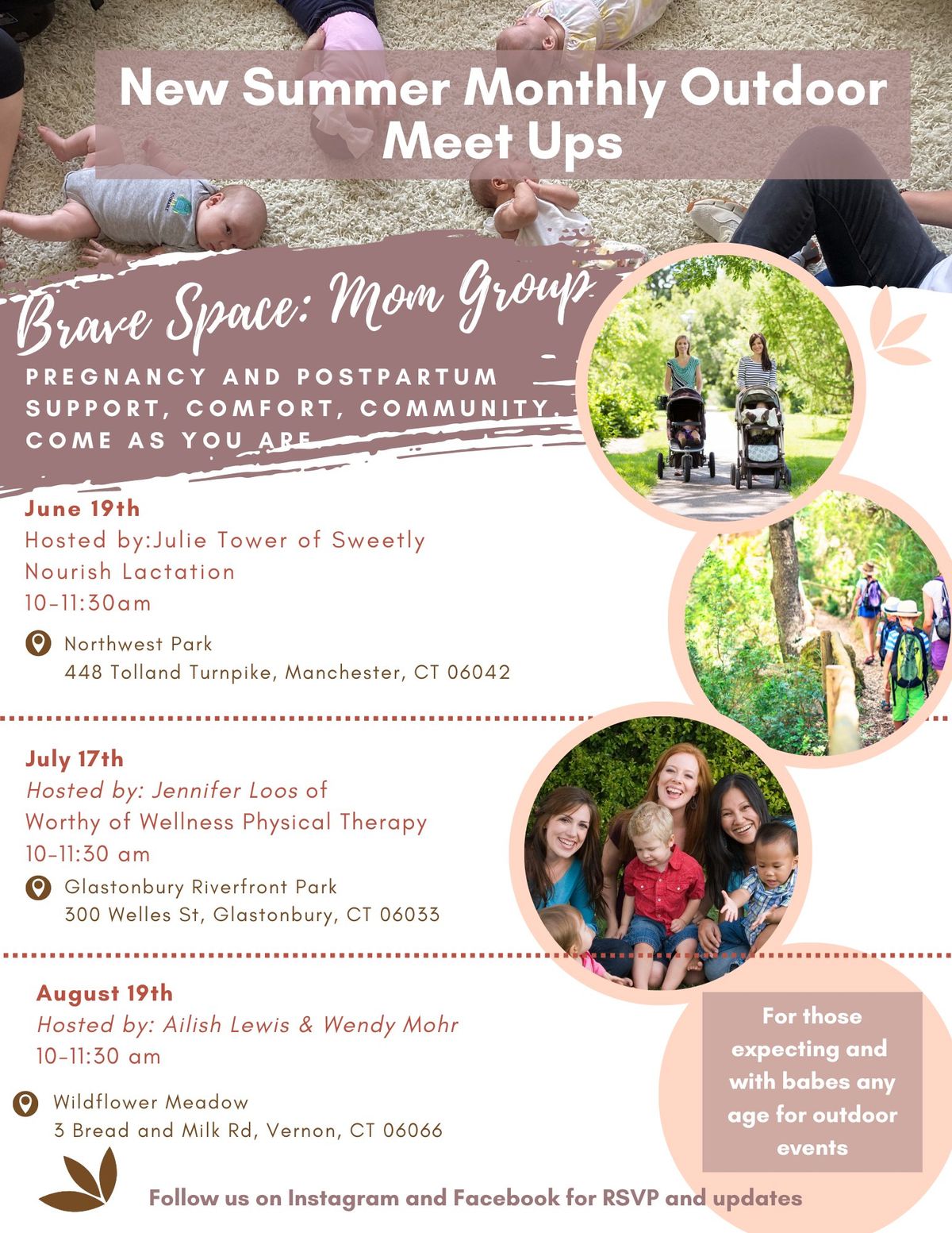  Brave Space Mom's Monthly Outdoor Meetup