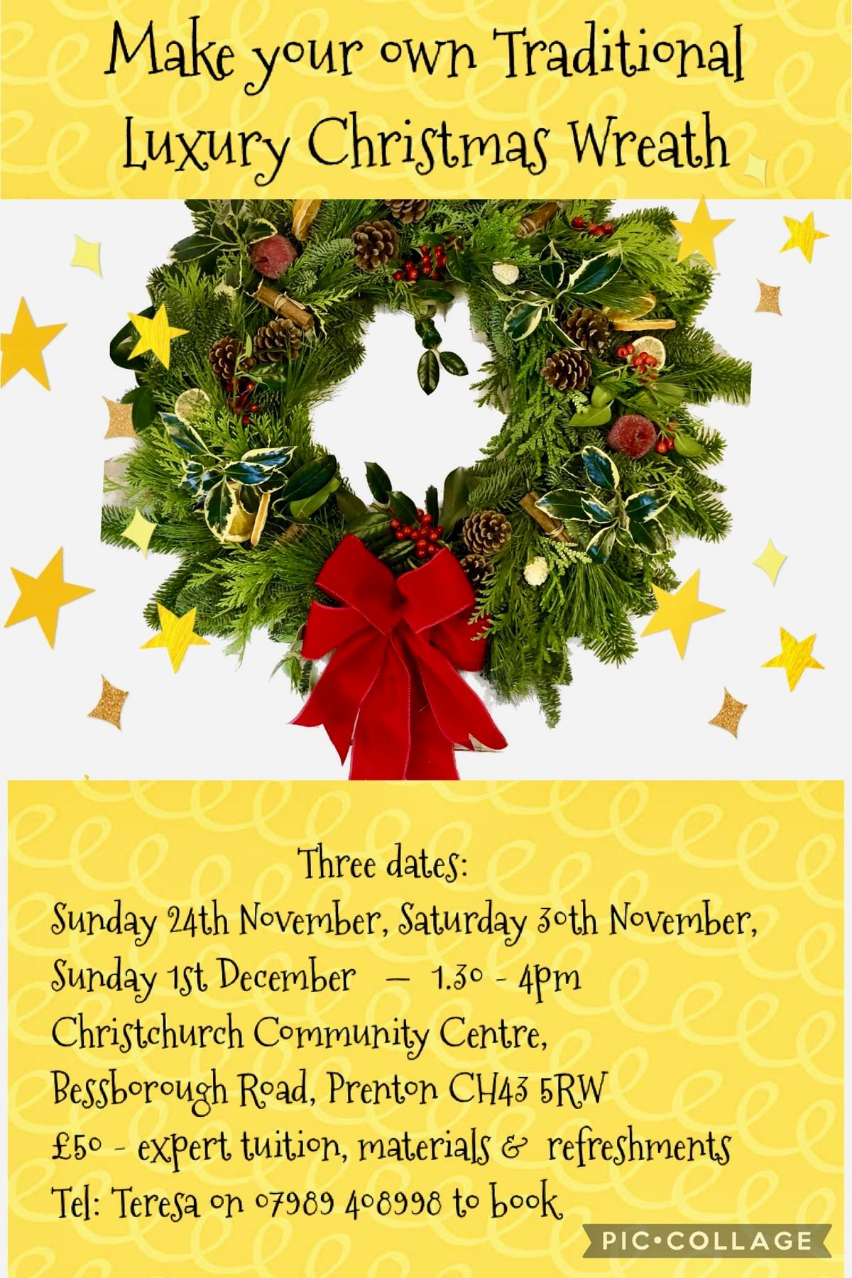 Christmas Wreath Making Workshop