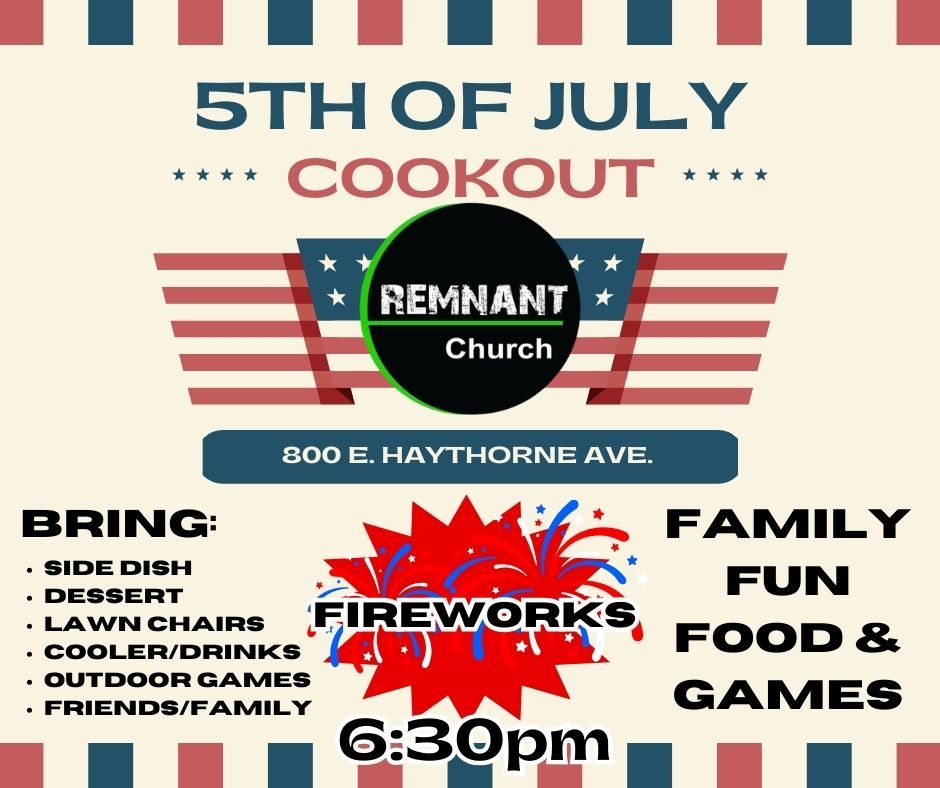 5th of July Cookout